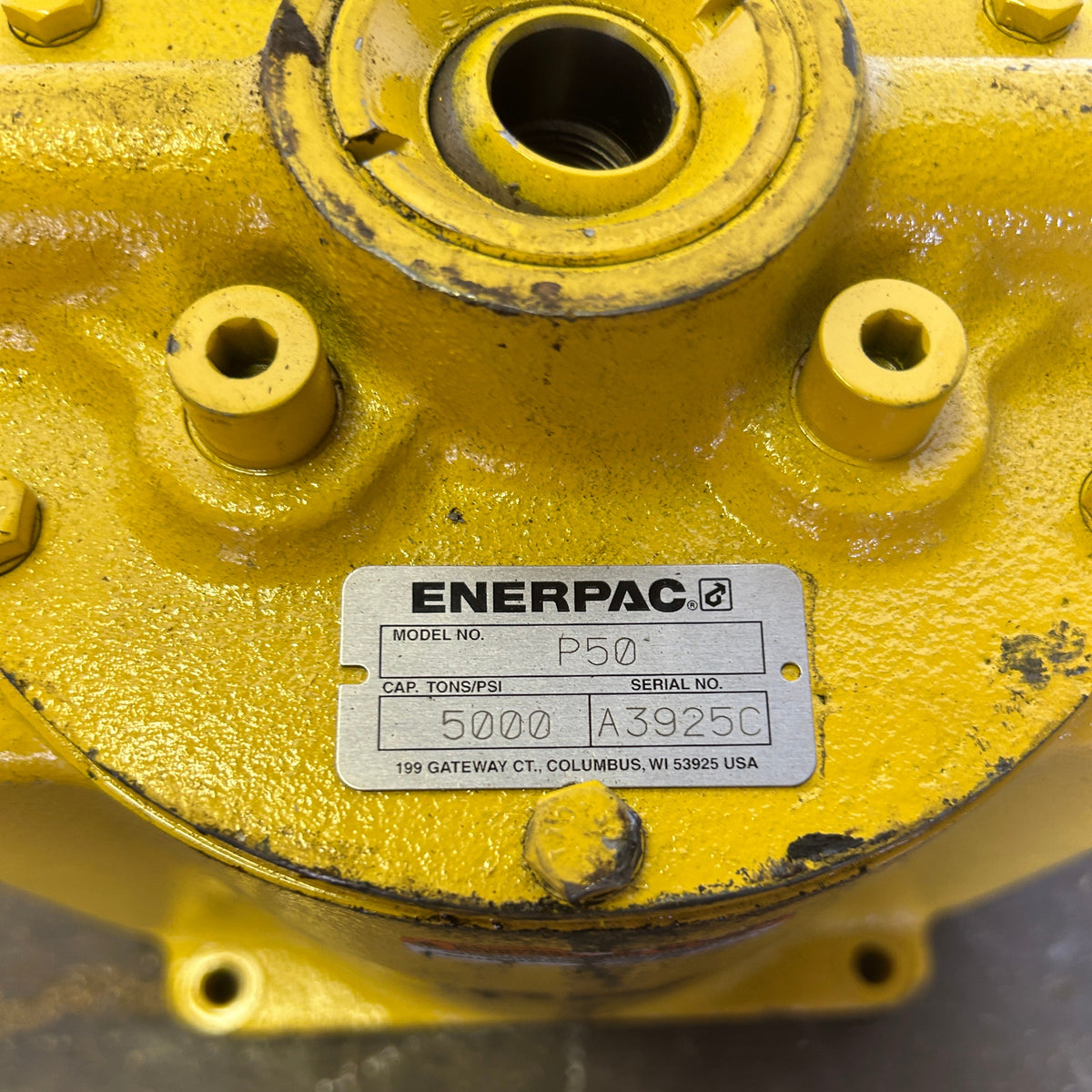 ENERPAC P-50 HAND PUMP 5000 PSI