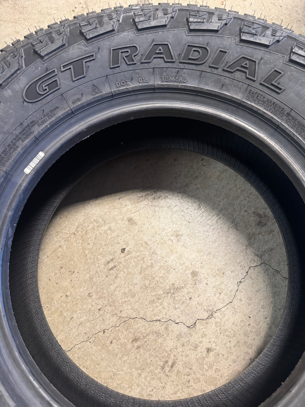2 GT RADIAL ADVENTURO ATX BSW P 265 70 17 113T ALL TERRAIN TIRE 100UA3706