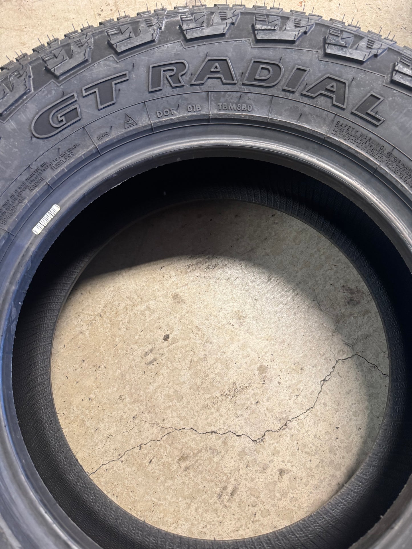 2 GT RADIAL ADVENTURO ATX BSW P 265 70 17 113T ALL TERRAIN TIRE 100UA3706