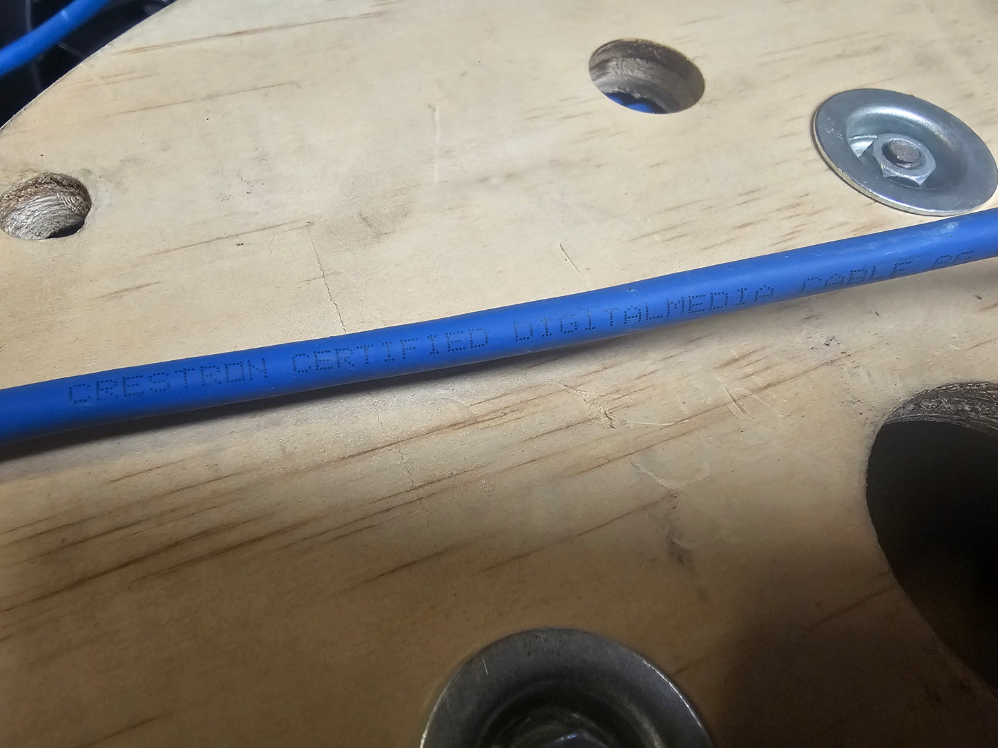 DIGITAL MEDIA 8G CABLE NON-PLENUM BLUE 300FT SPOOL DM-CBL-8G-NP R34 #4