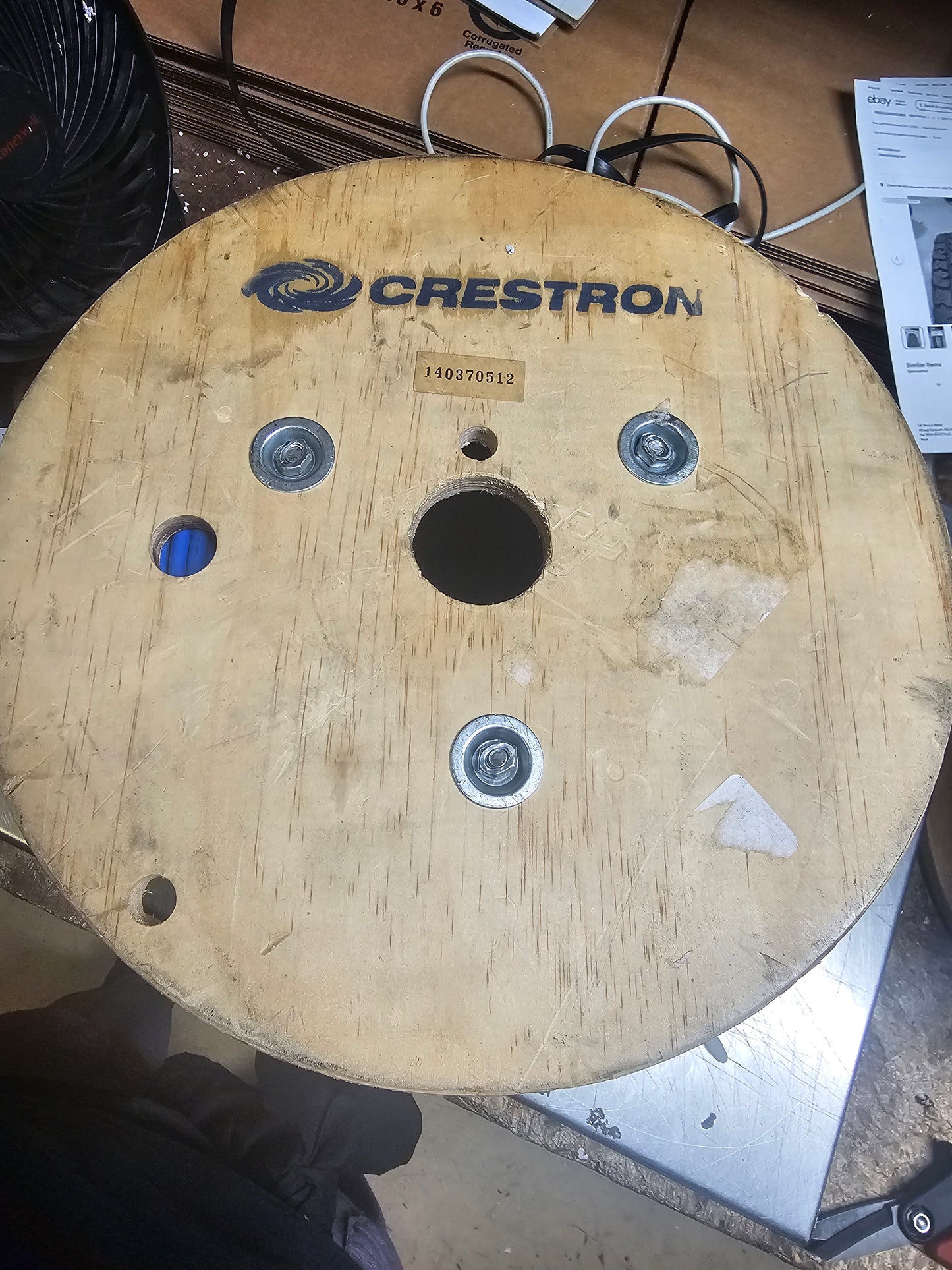 DIGITALMEDIA 8G CABLE NON-PLENUM BLUE 350FT SPOOL DM-CBL-8G-NP R34 #1