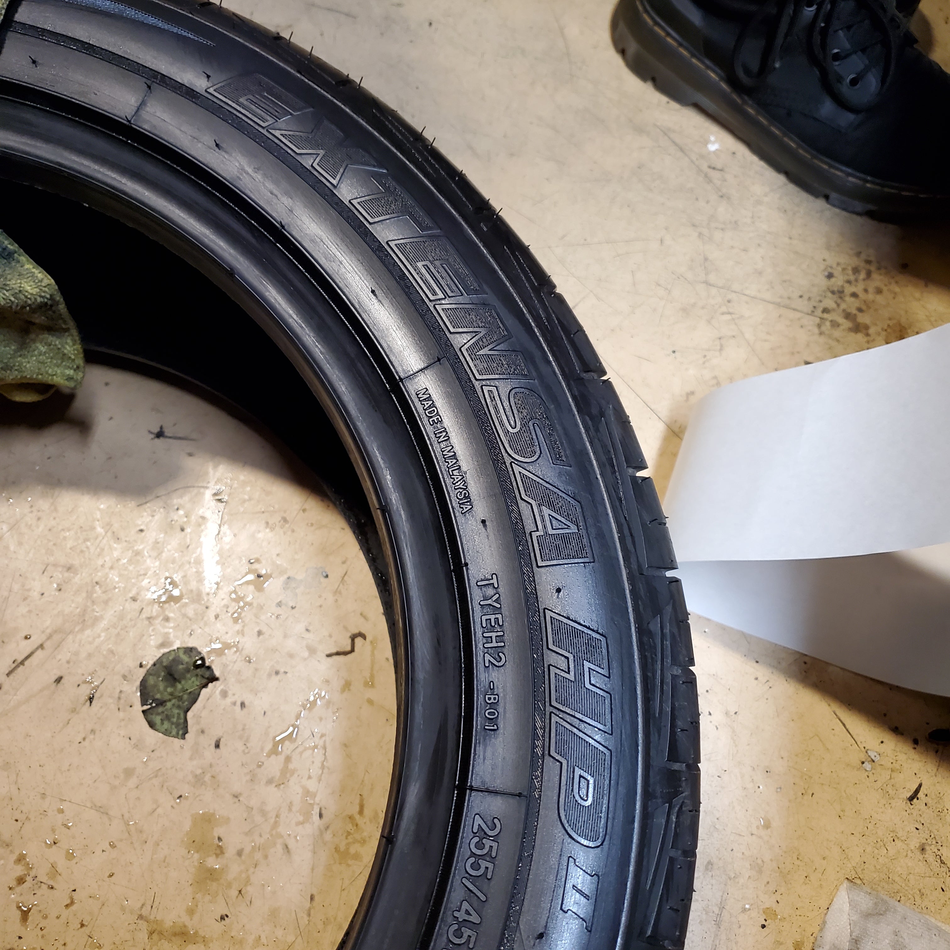 NOS TOYO EXTENSA HP II BSW P 255 45 17 98W SL ALL SEASON TIRES 196570