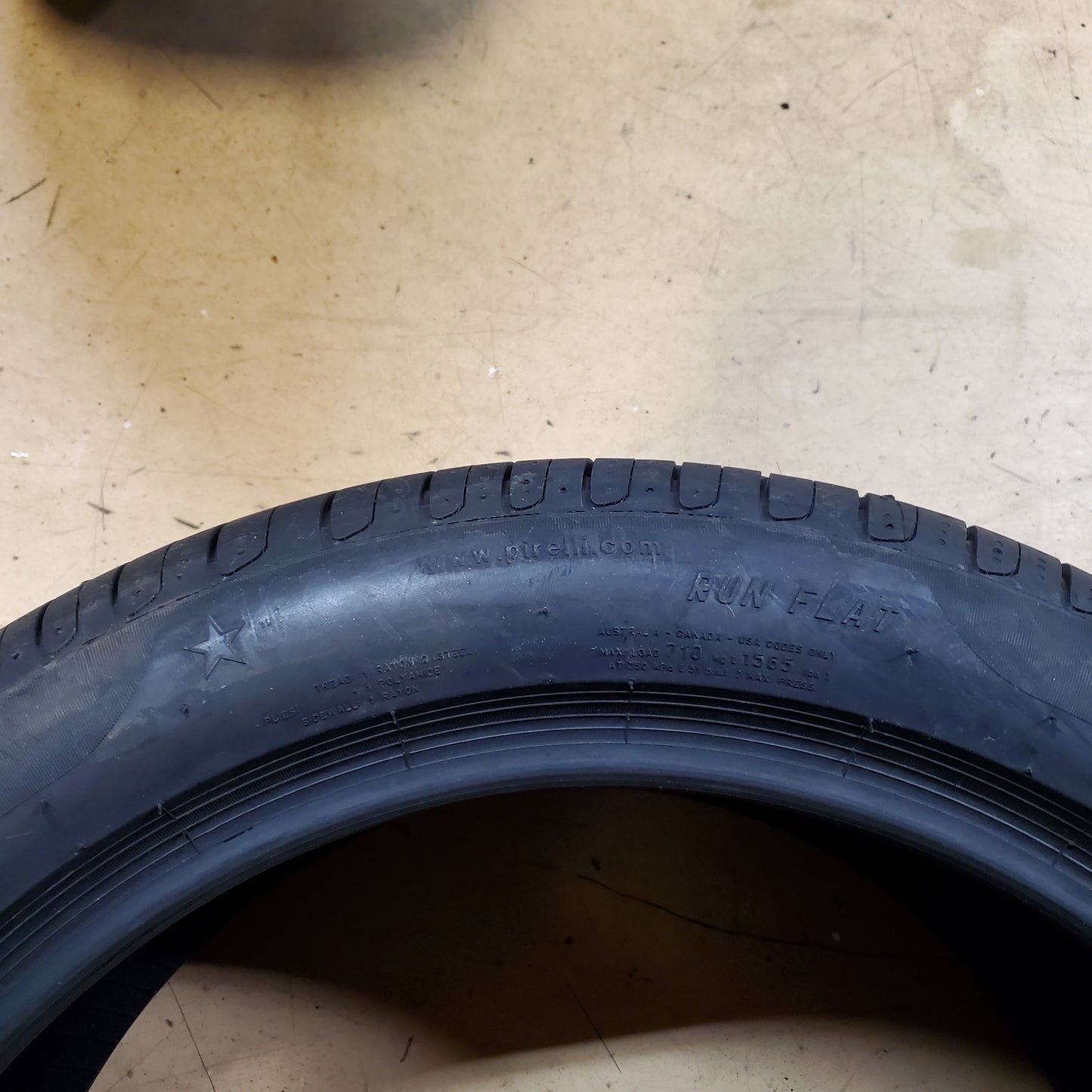 2 PIRELLI CINTURATO P7 P 245 45 18 96Y SL RUNFLAT ALL SEASON TIRES 2074800