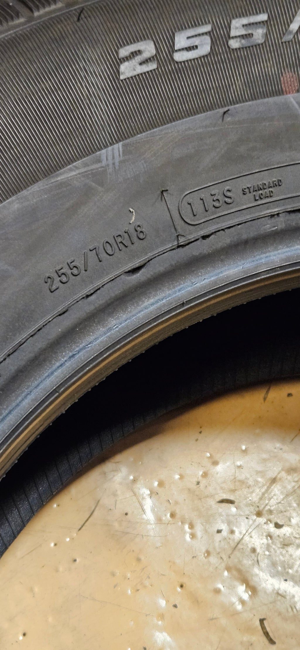 COOPER DISCOVERER M+S STUDDABLE P 255 70 18 113S SL SNOW WINTER TIRE 171223031