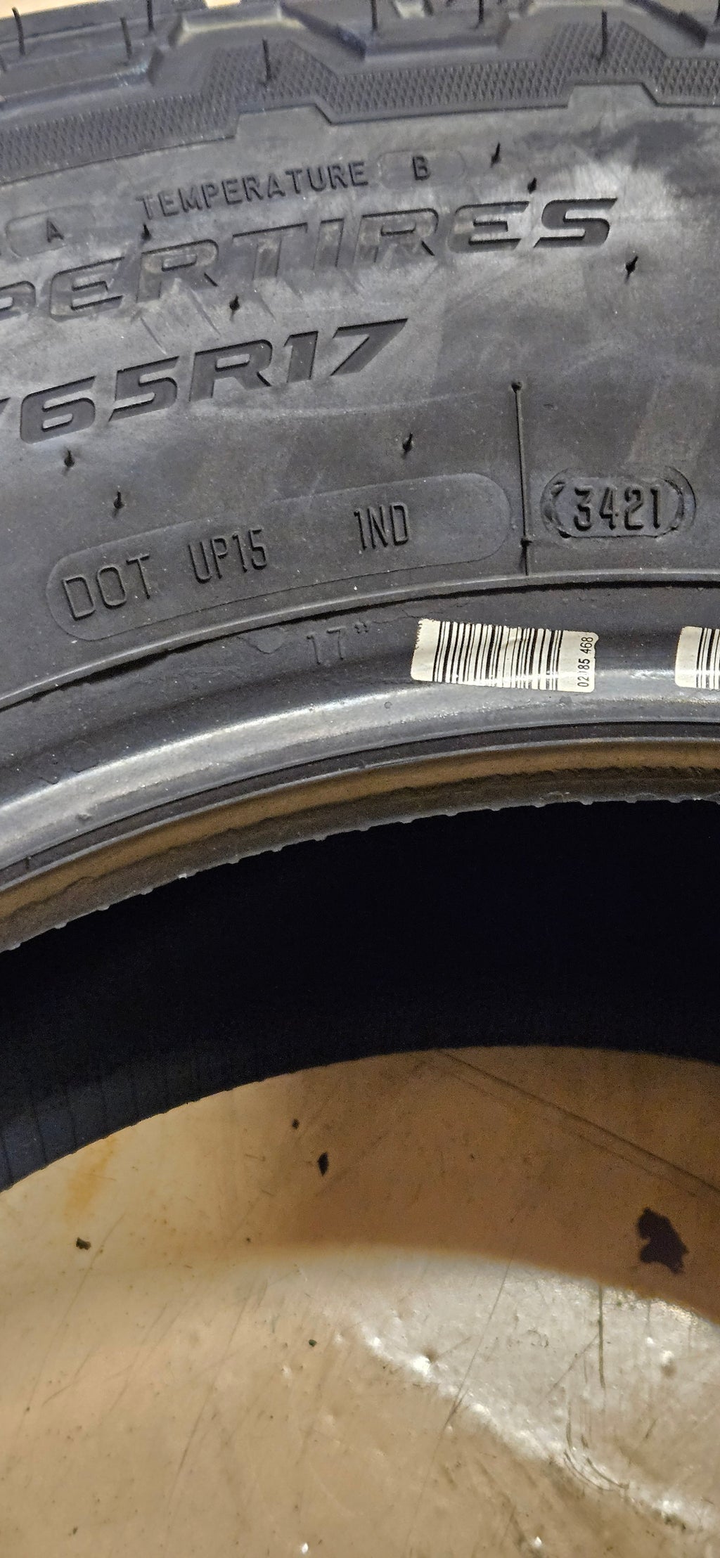 COOPER DISCOVERER AT3 4S BSW P 245 65 17 111T XL ALL TERRAIN TIRE 90000032706