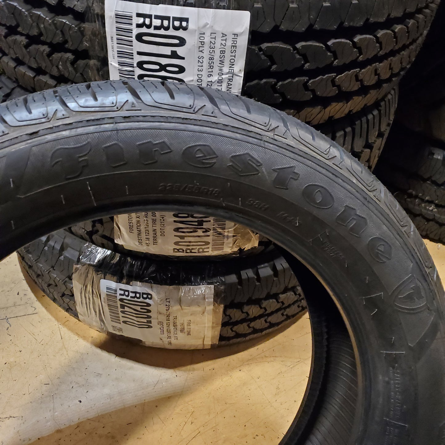 NOS FIRESTONE DESTINATION LE2 BSW P 225 55 18 98H SL ALL SEASON 006239