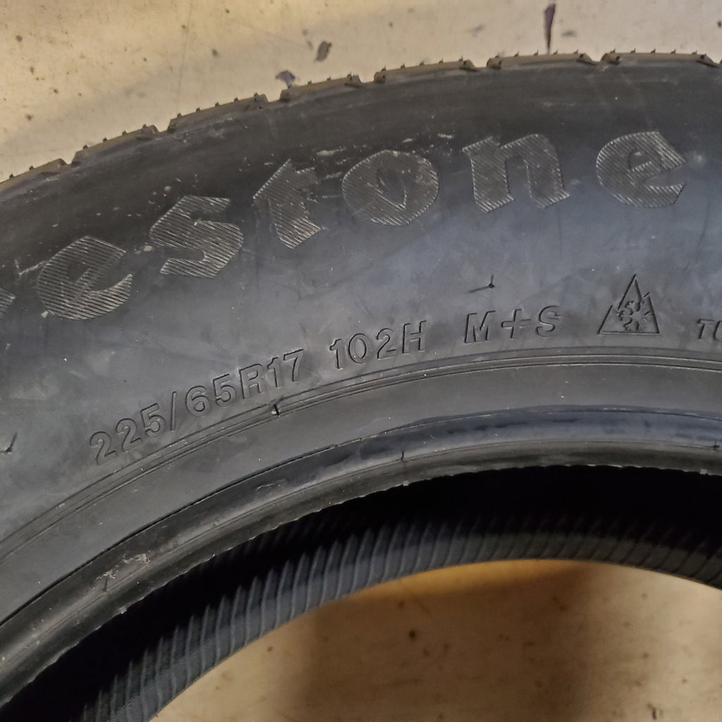 FIRESTONE WEATHER GRIP BSW P 225 65 17 102H SL ALL WEATHER TIRE 004427