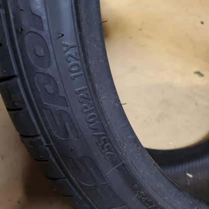 TOYO PROXES SPORT P 255 40 21 102Y XL ALL SEASON TIRE 133340