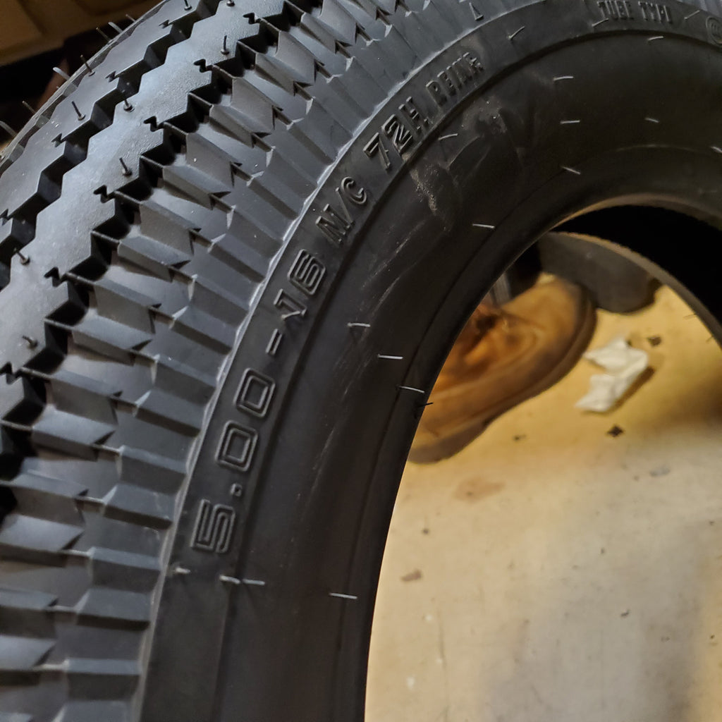 SHINKO SUPER CLASSIC 270 BSW 5.00-16 69S FRONT/REAR MOTORCYCLE TIRE 87-4620