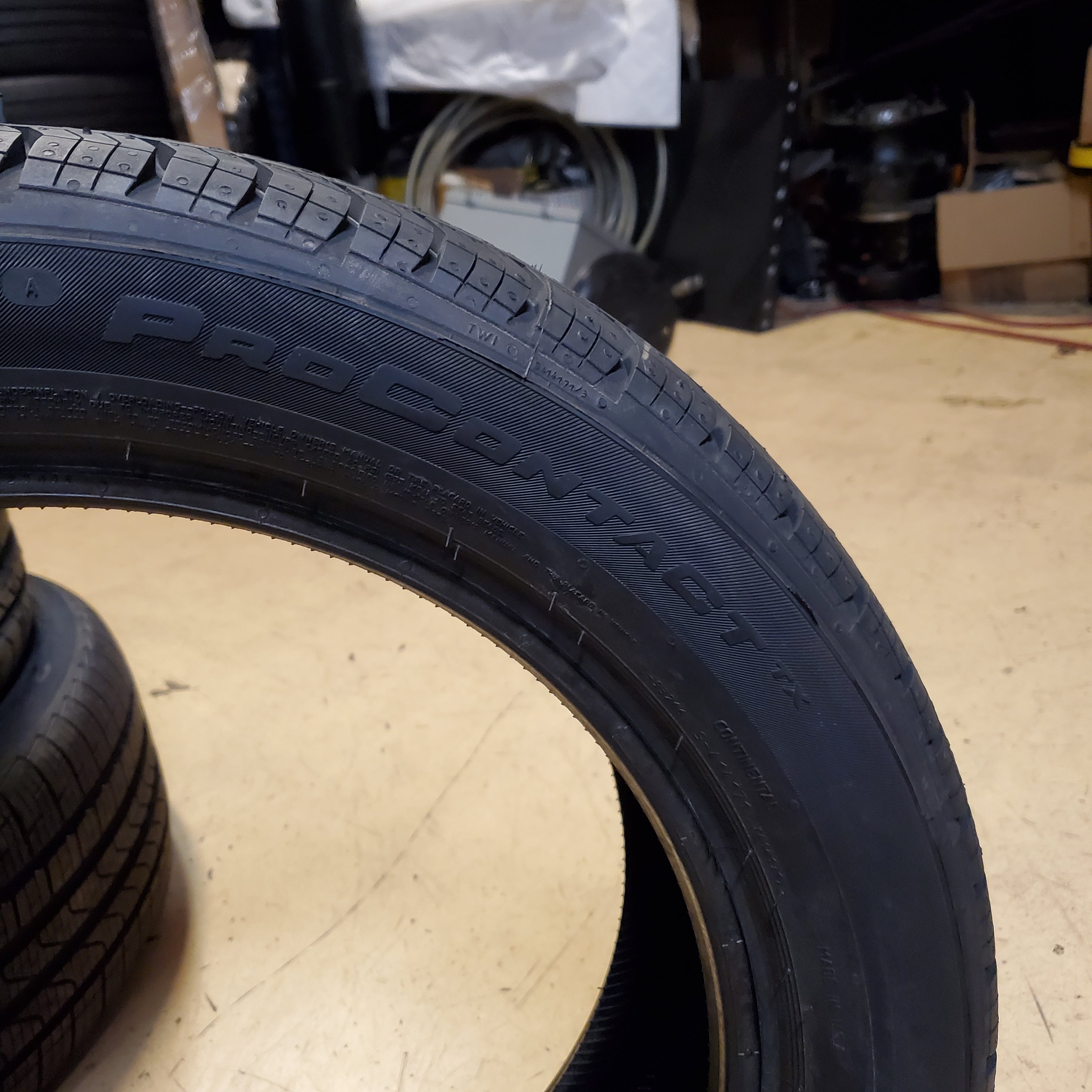CONTINENTAL PROCONTACT TX BSW P 215 50 17 91H SL ALL SEASON TIRE 15575200000