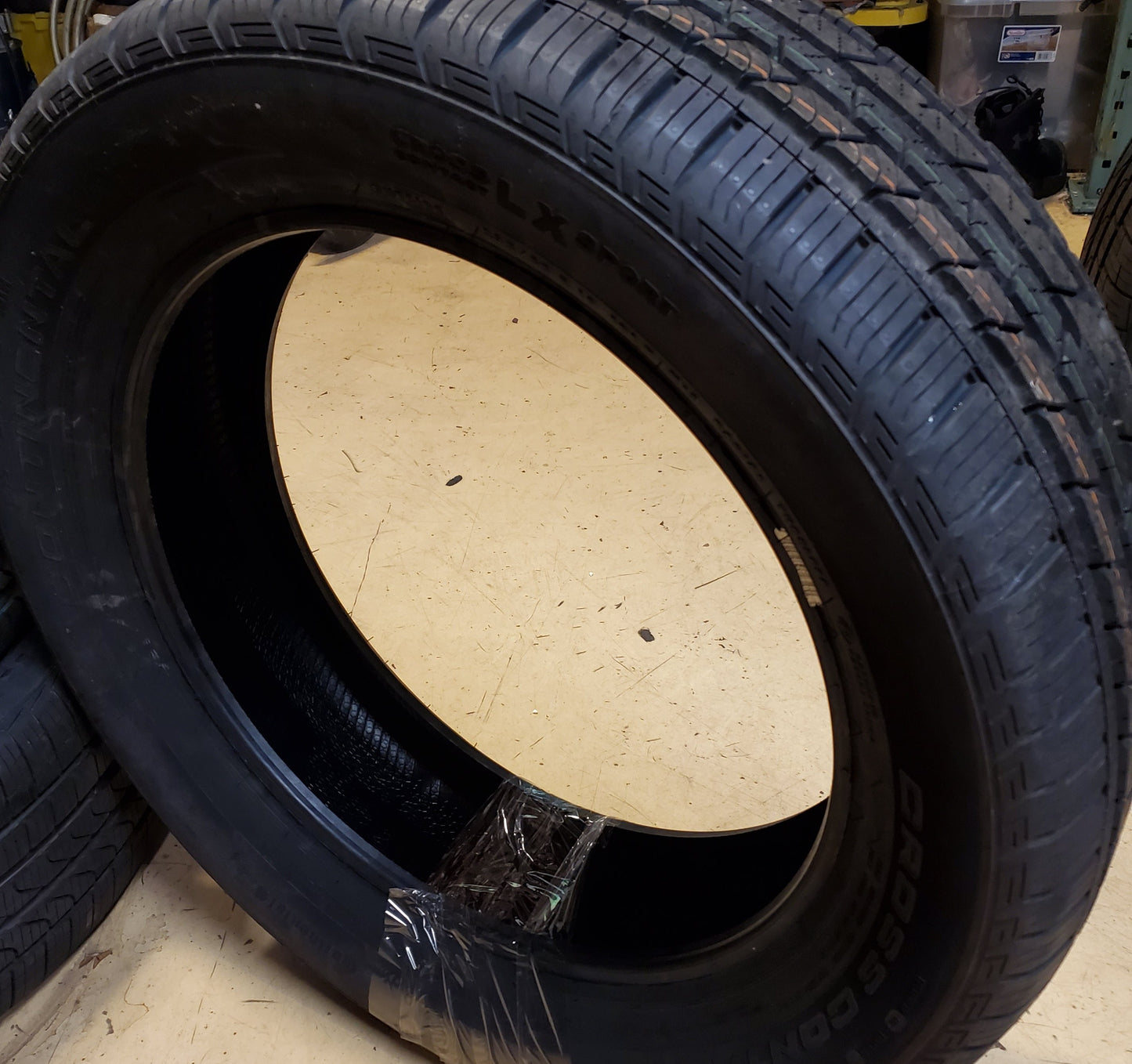 4 CONTINENTAL CROSSCONTACT LX SPORT P 235 55 19 101H SL TIRES 03593900000 ALL SEASON