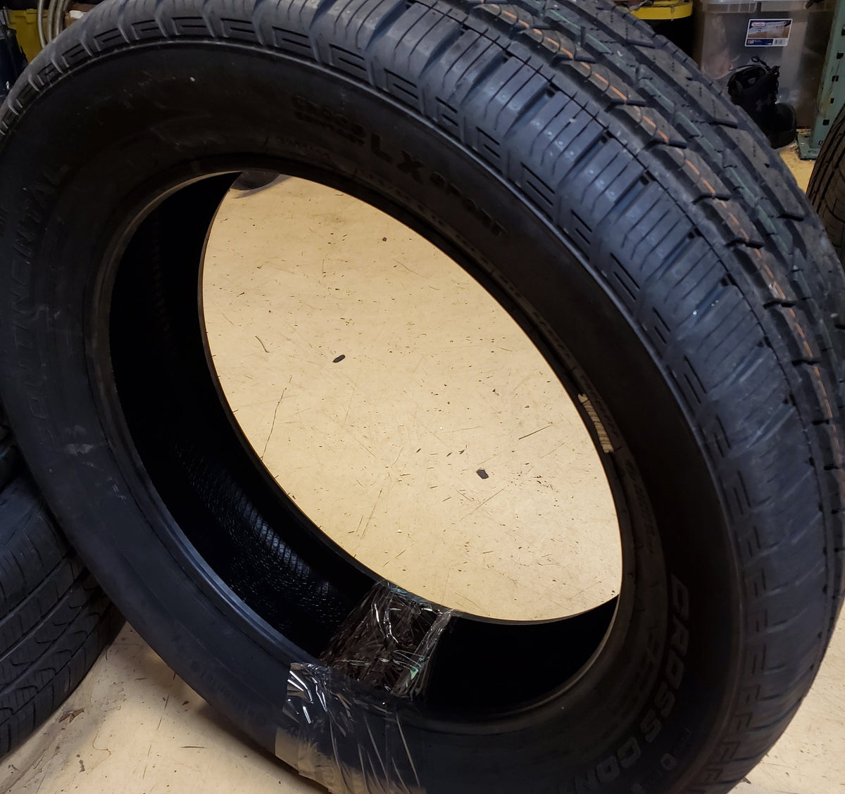 4 CONTINENTAL CROSSCONTACT LX SPORT P 235 55 19 101H SL TIRES 03593900000 ALL SEASON