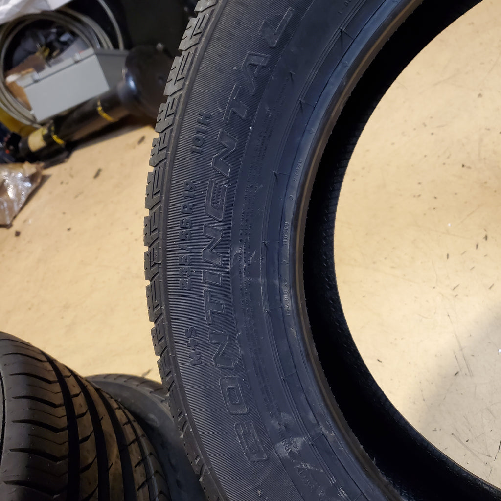 4 CONTINENTAL CROSSCONTACT LX SPORT P 235 55 19 101H SL TIRES 03593900000 ALL SEASON
