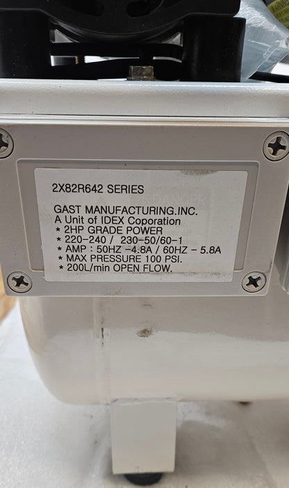 GAST INDUSTRIES 2X82R642 SERIES 2HP 82R642-P130A-H302CX