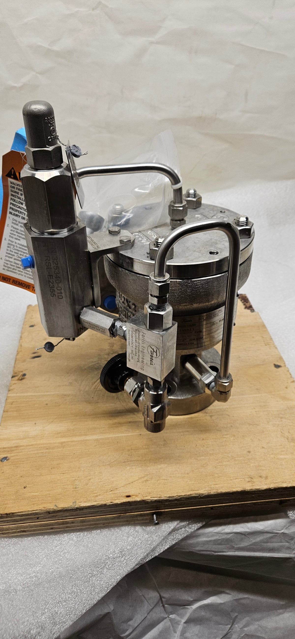 FARRIS SERIES 3800 PROCESS VALVE