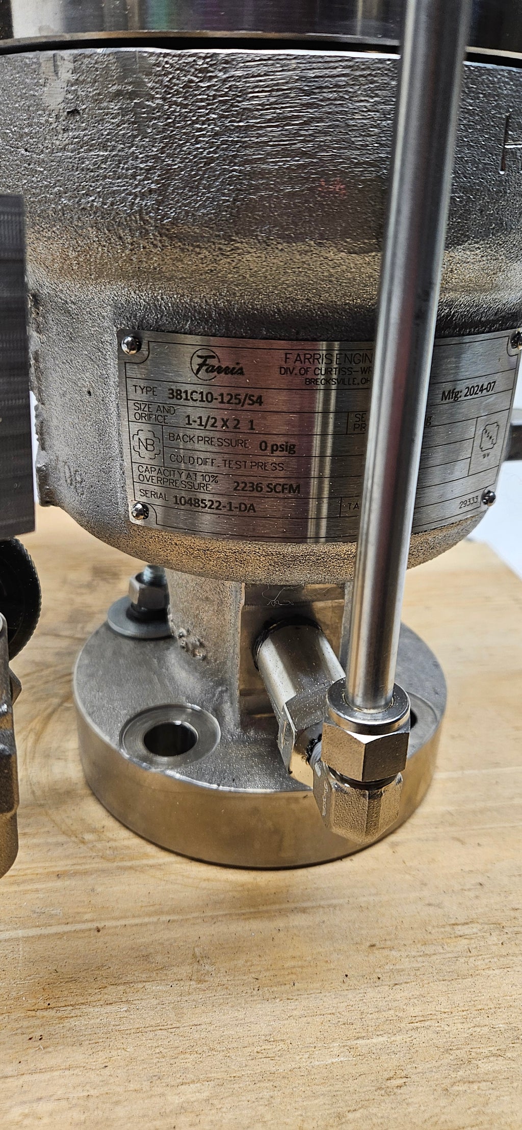 FARRIS SERIES 3800 PROCESS VALVE