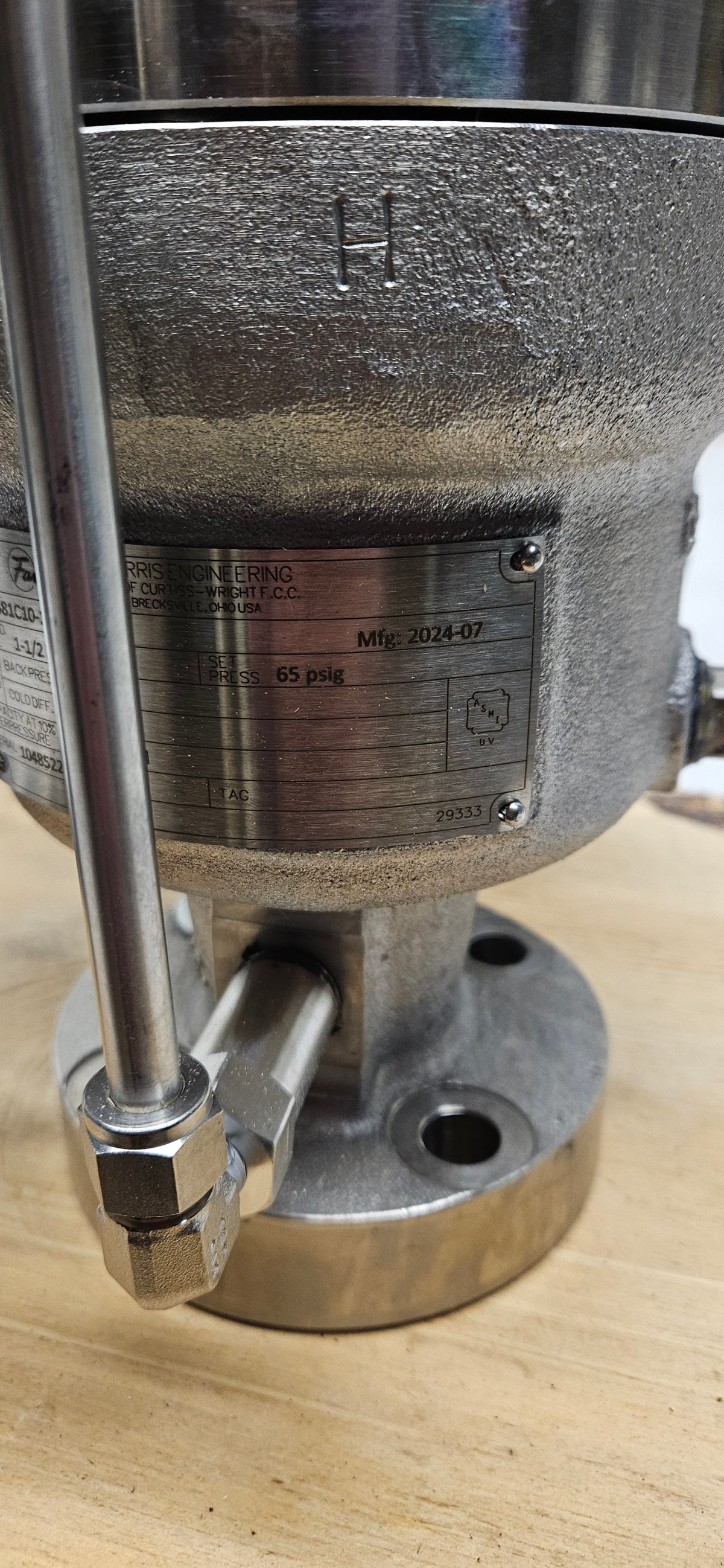 FARRIS SERIES 3800 PROCESS VALVE