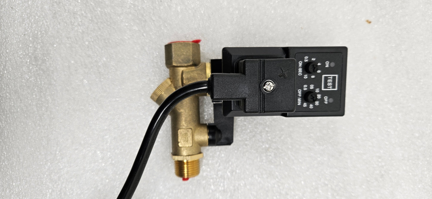 KINGSTON KTD1021-AC110 Air Compressor Electric Auto Tank drain with strainer
