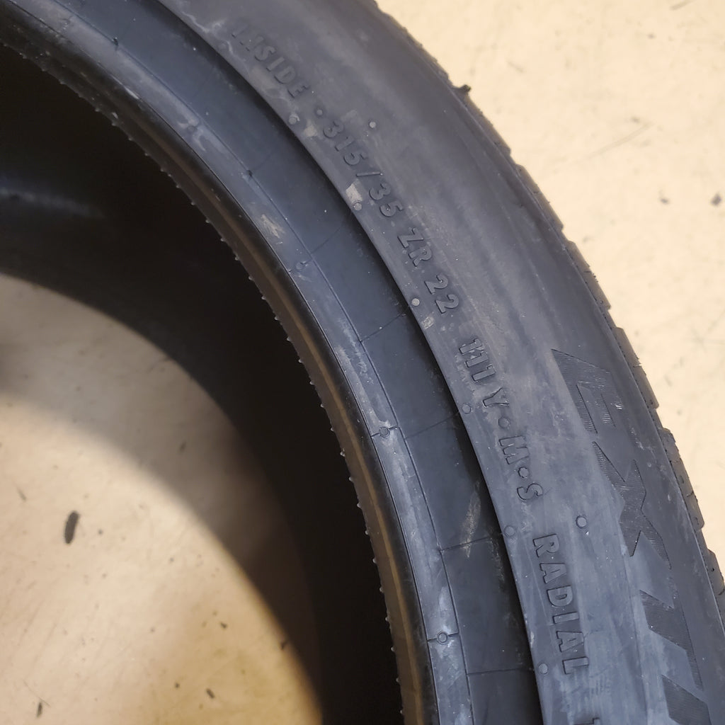 CONTINENTAL EXTREMECONTACT DWS06 PLUS P 315 35 22 111Y XL ALL SEASON TIRE 15571580000