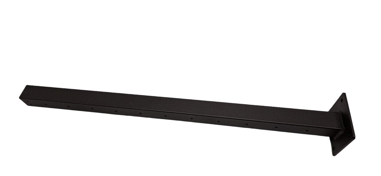 CITYPOST CP20-0027 36''X2''X2'' BLACK POST W/ PRE-DRILLED HOLES