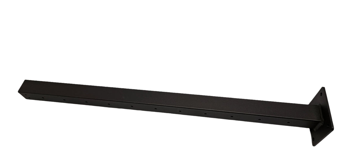 CITYPOST CP20-0027 36''X2''X2'' BLACK POST W/ PRE-DRILLED HOLES