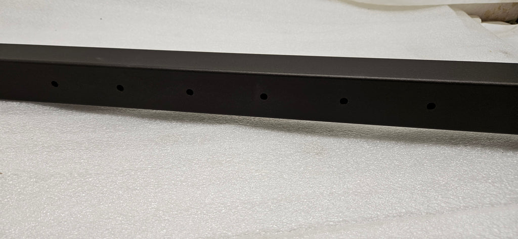 CITYPOST CP20-0027 36''X2''X2'' BLACK POST W/ PRE-DRILLED HOLES