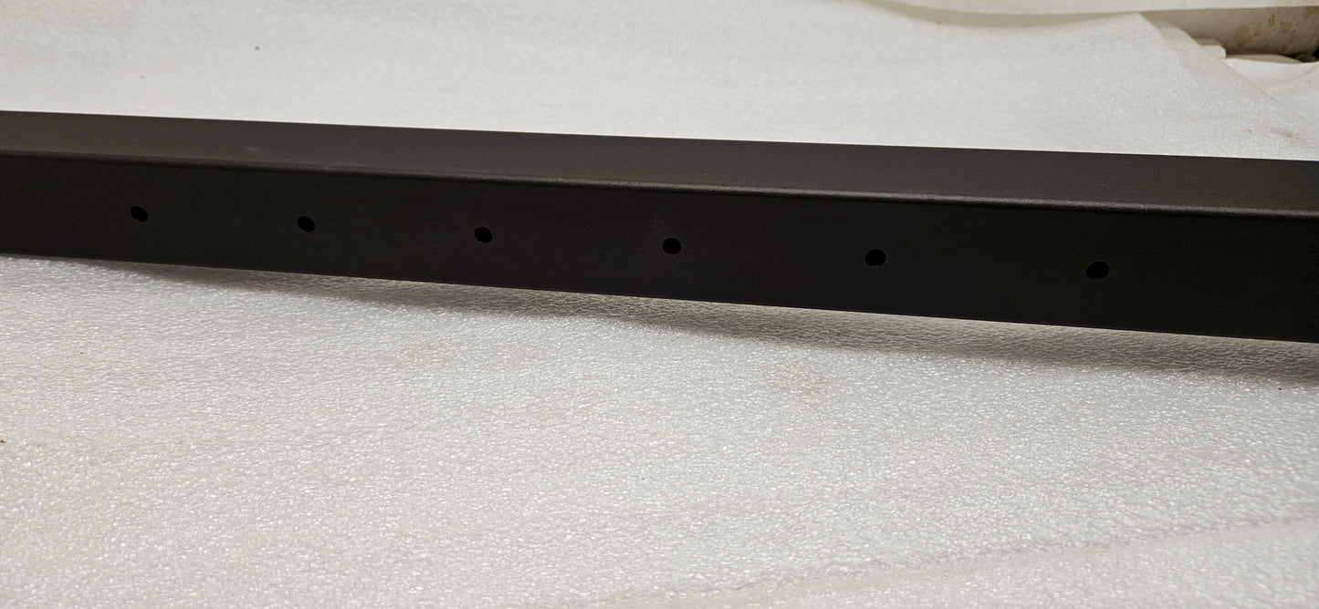 CITYPOST CP20-0027 36''X2''X2'' BLACK POST W/ PRE-DRILLED HOLES