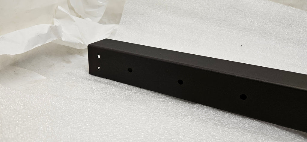 CITYPOST CP20-0027 36''X2''X2'' BLACK POST W/ PRE-DRILLED HOLES