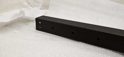 CITYPOST CP20-0027 36''X2''X2'' BLACK POST W/ PRE-DRILLED HOLES