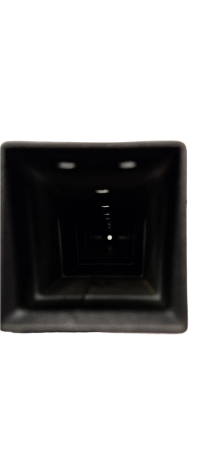 CITYPOST CP20-0027 36''X2''X2'' BLACK POST W/ PRE-DRILLED HOLES