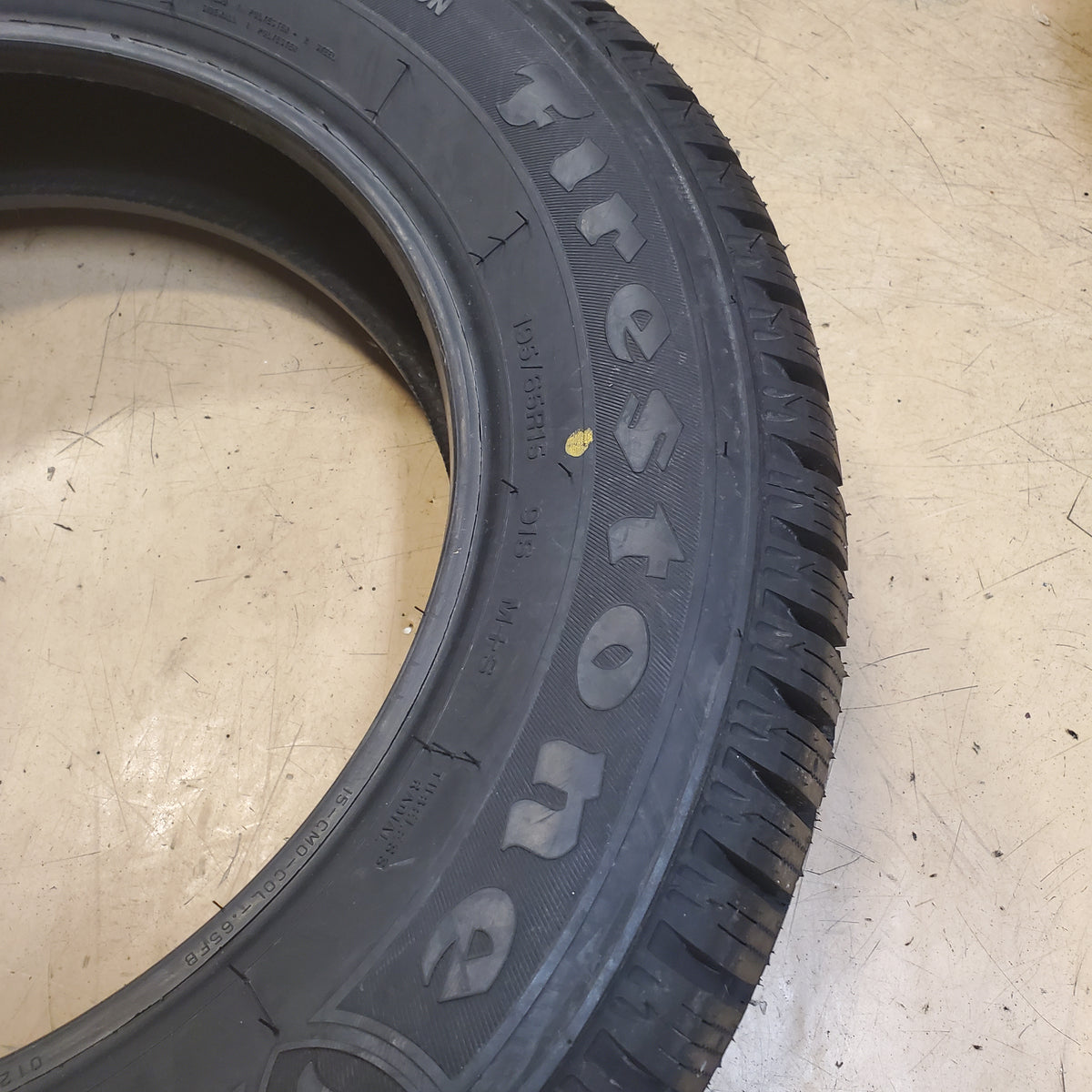 FIRESTONE WINTERFORCE 2 P 195 65 15 91S SL SNOW WINTER TIRE 148895