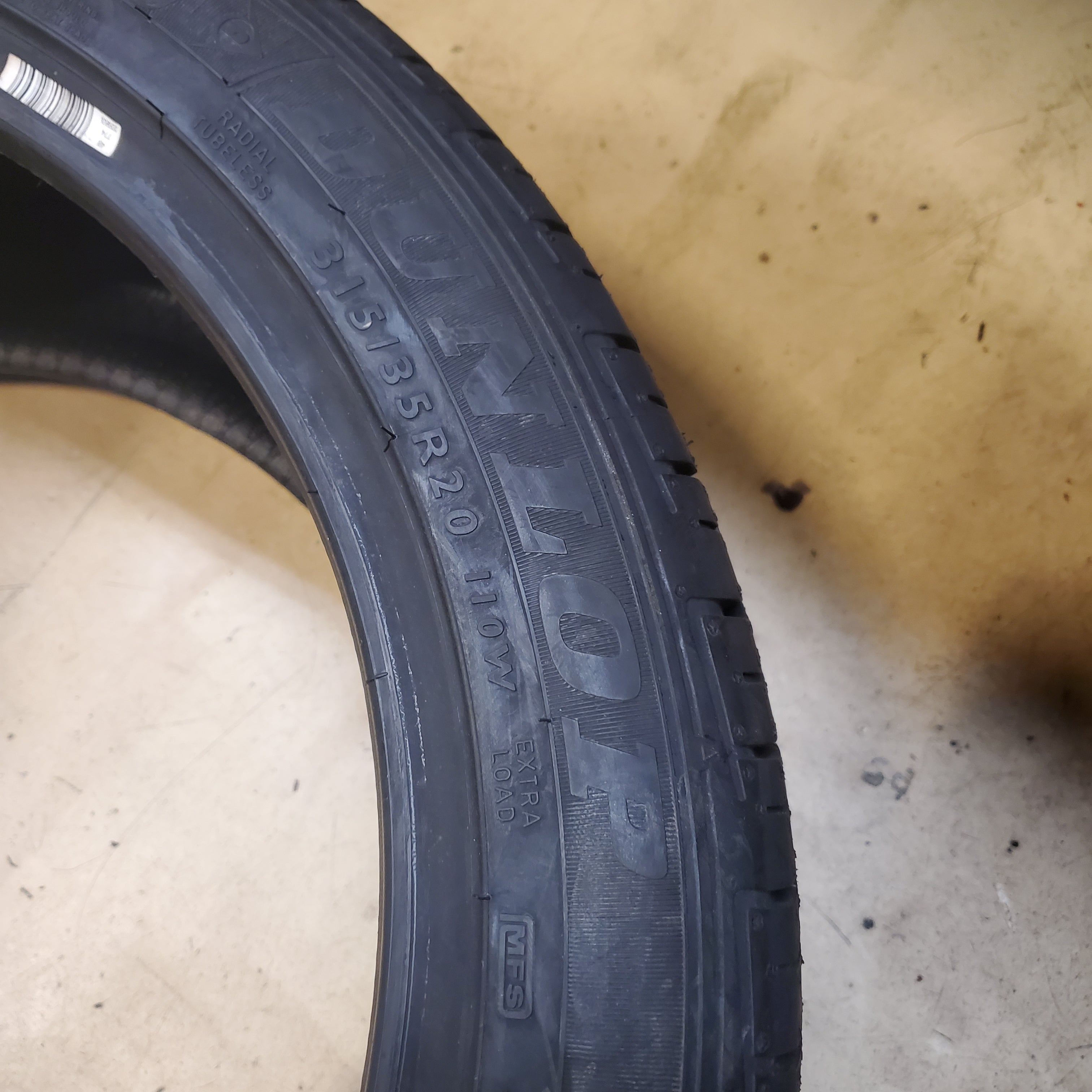 DUNLOP SP SPORT MAXX GT (*) BMW DSST RUNFLAT P 315 35 20 110W XL TIRE 265027414