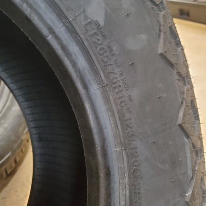 VERCELLI TERRENO M/T BSW LT 265 75 16 123/120Q LRE 10PLY MUD TERRAIN TIRE VC2457
