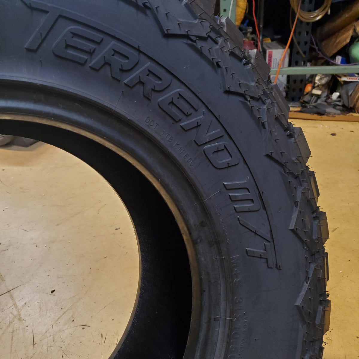 VERCELLI TERRENO M/T BSW LT 31 10.5 15 109Q LRC 6PLY MUD TERRAIN TIRE VC2463