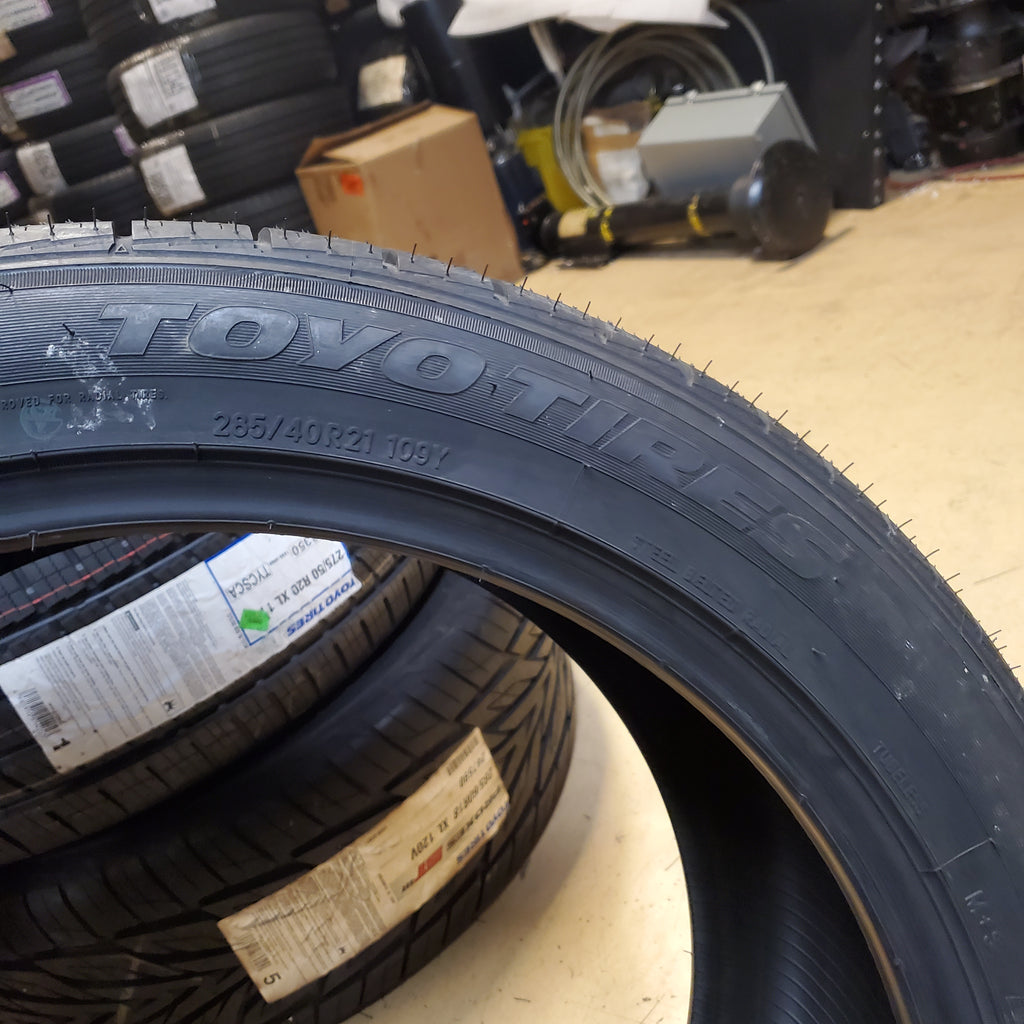 TOYO CELSIUS SPORT P 285 40 21 109Y XL ALL WEATHER PERFORMANCE TIRE 127960
