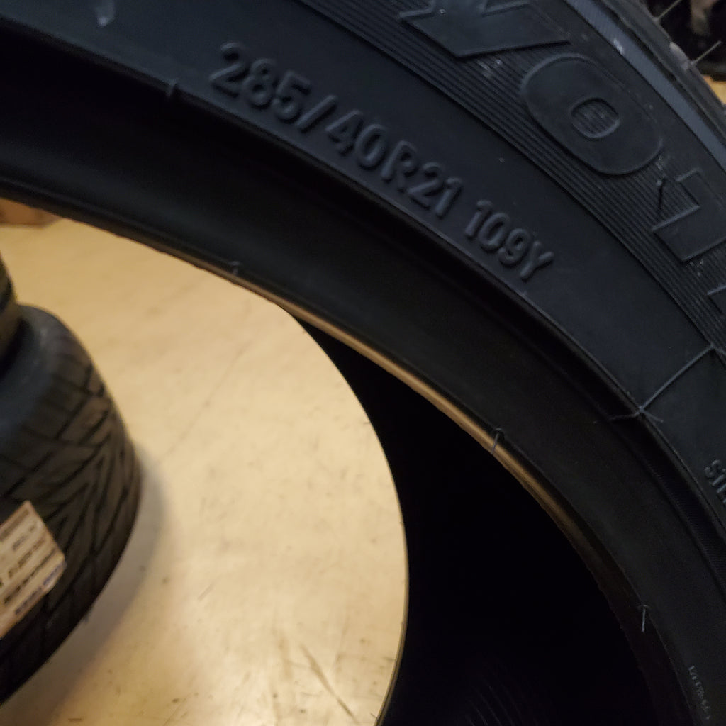 TOYO CELSIUS SPORT P 285 40 21 109Y XL ALL WEATHER PERFORMANCE TIRE 127960