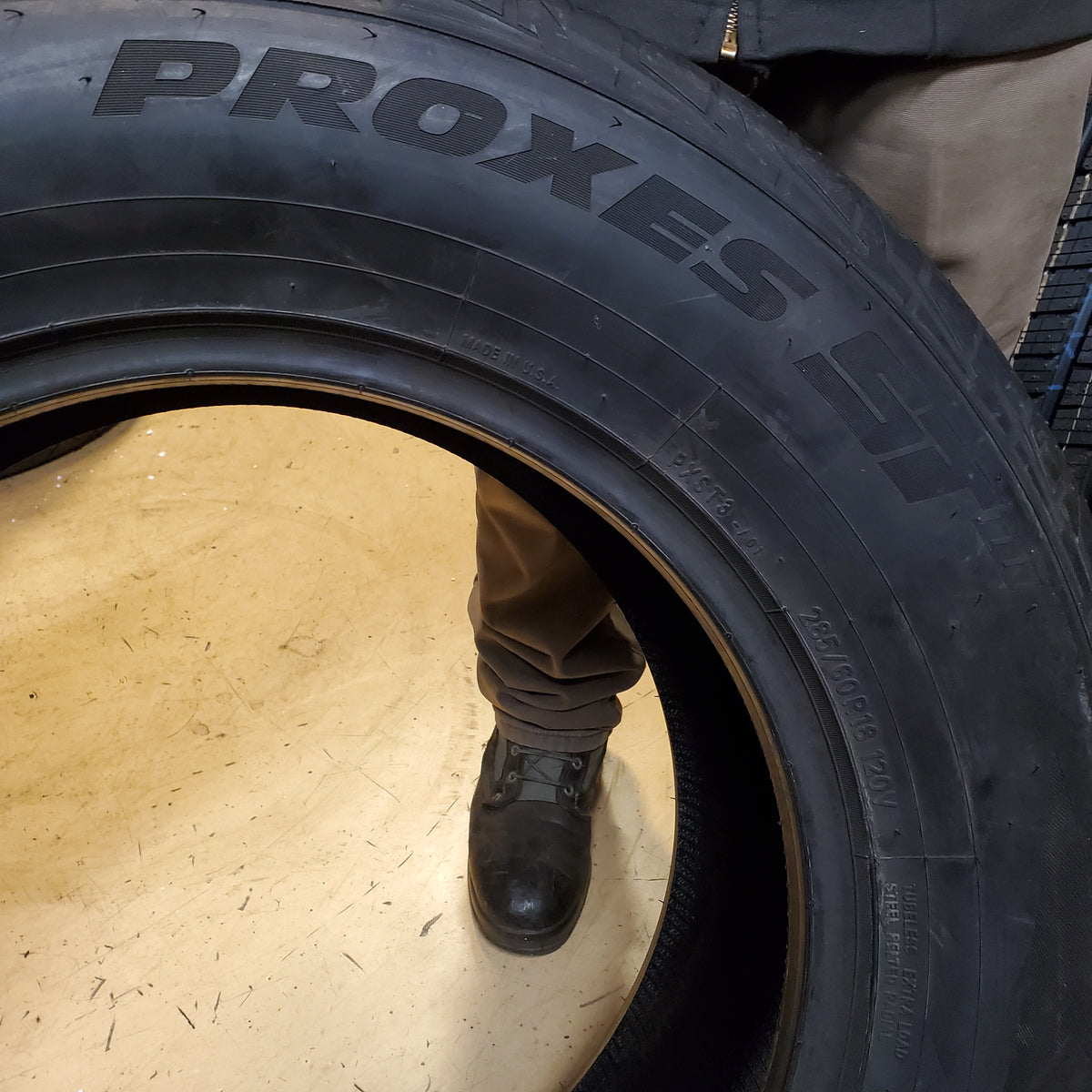 TOYO PROXES ST III BSW P 285 60 18 120V XL ALL SEASON TIRE 247590