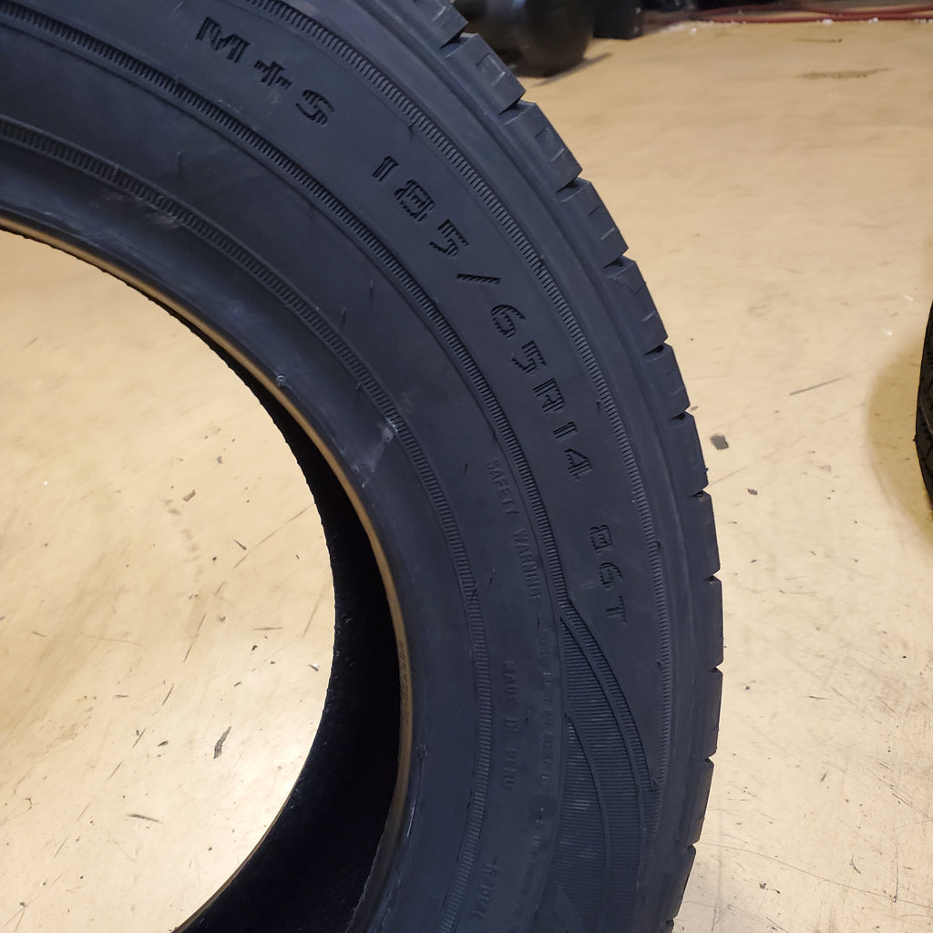 2 GOODYEAR ASSURANCE ALL SEASON P 185 65 14 86T SL TIRES 407106374