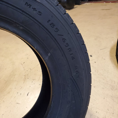2 GOODYEAR ASSURANCE ALL SEASON P 185 65 14 86T SL TIRES 407106374