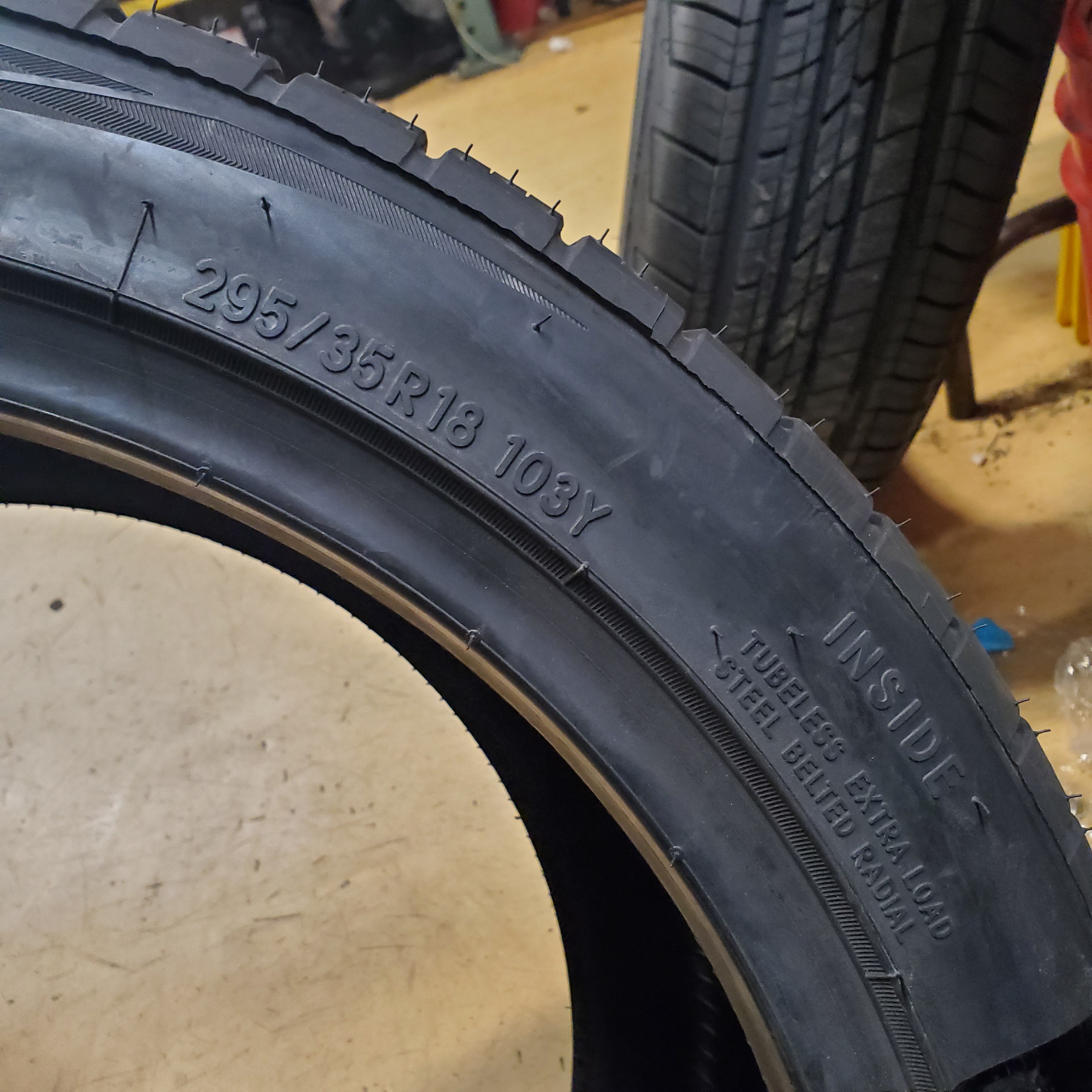 TOYO PROXES SPORT A/S P 295 35 18 103Y XL ALL SEASON TIRE 214530