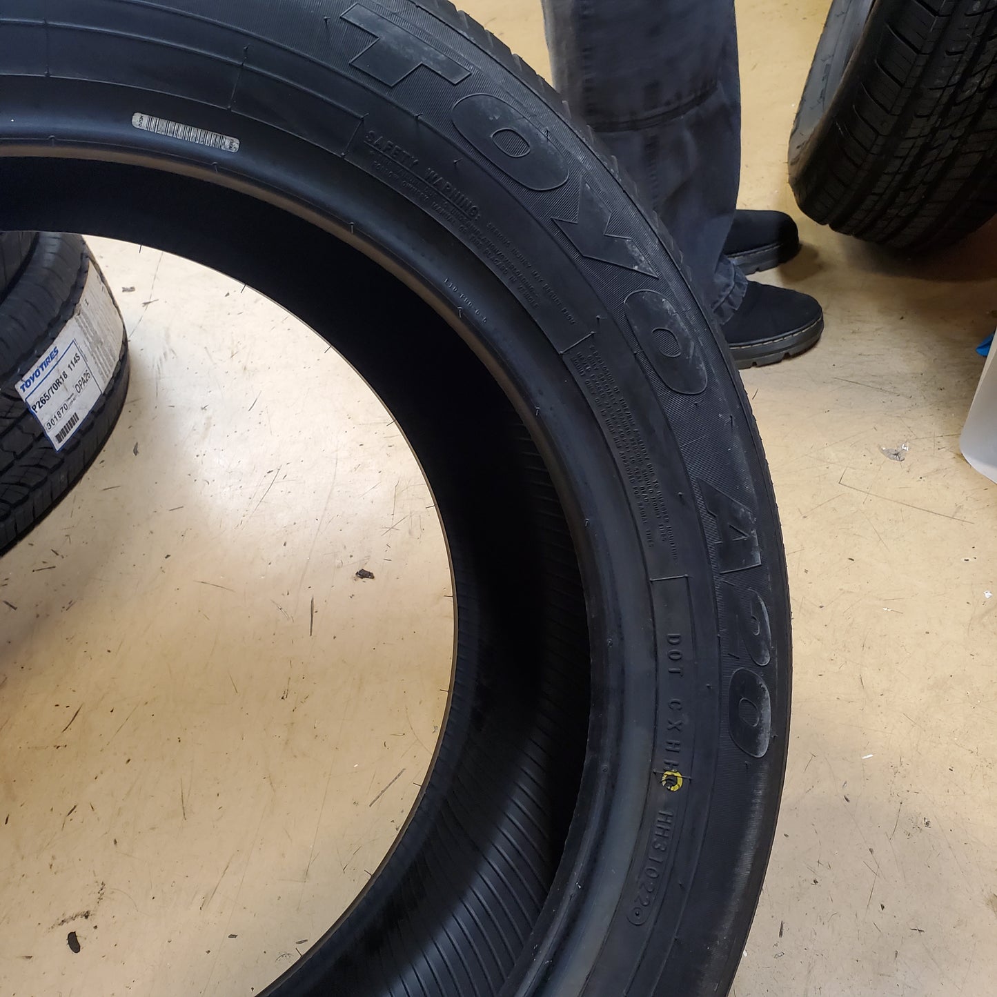TOYO OPEN COUNTRY A20A P 245 55 19 103S SL  ALL SEASON HIGHWAY TIRE 300930