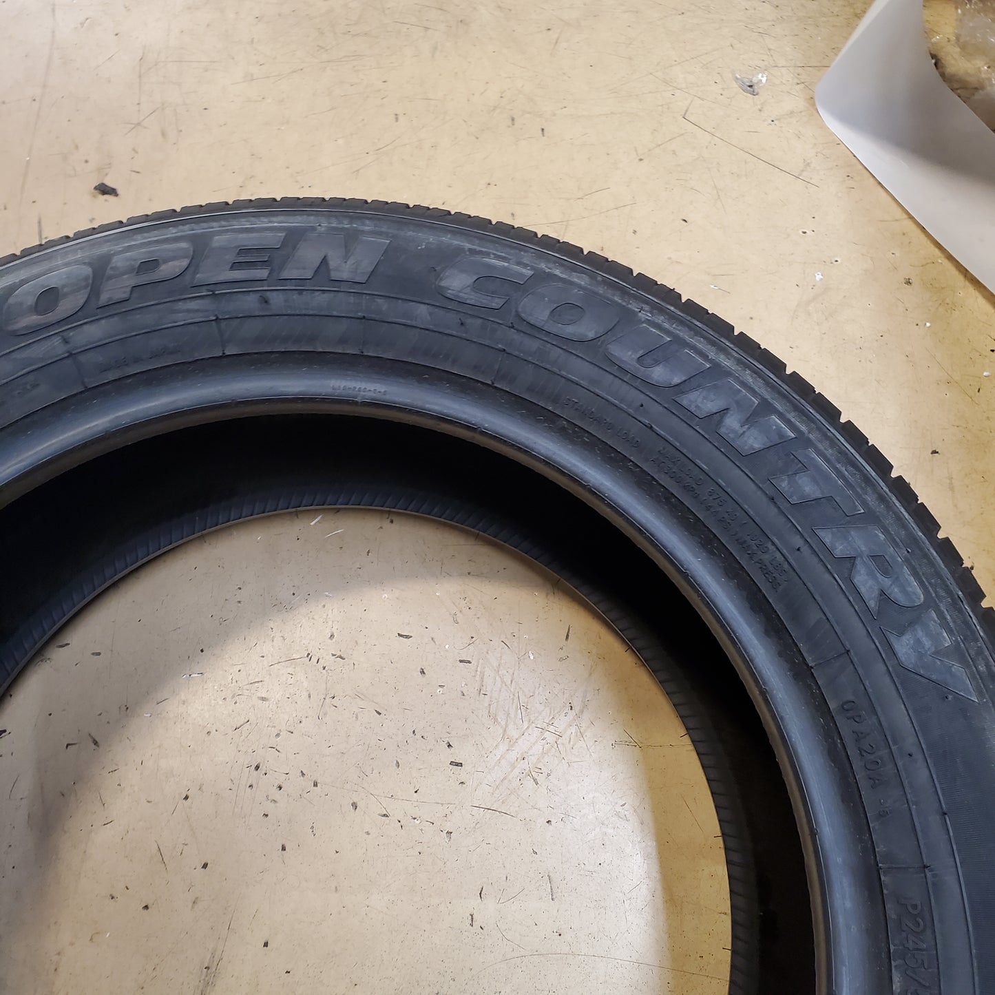 TOYO OPEN COUNTRY A20A P 245 55 19 103S SL  ALL SEASON HIGHWAY TIRE 300930