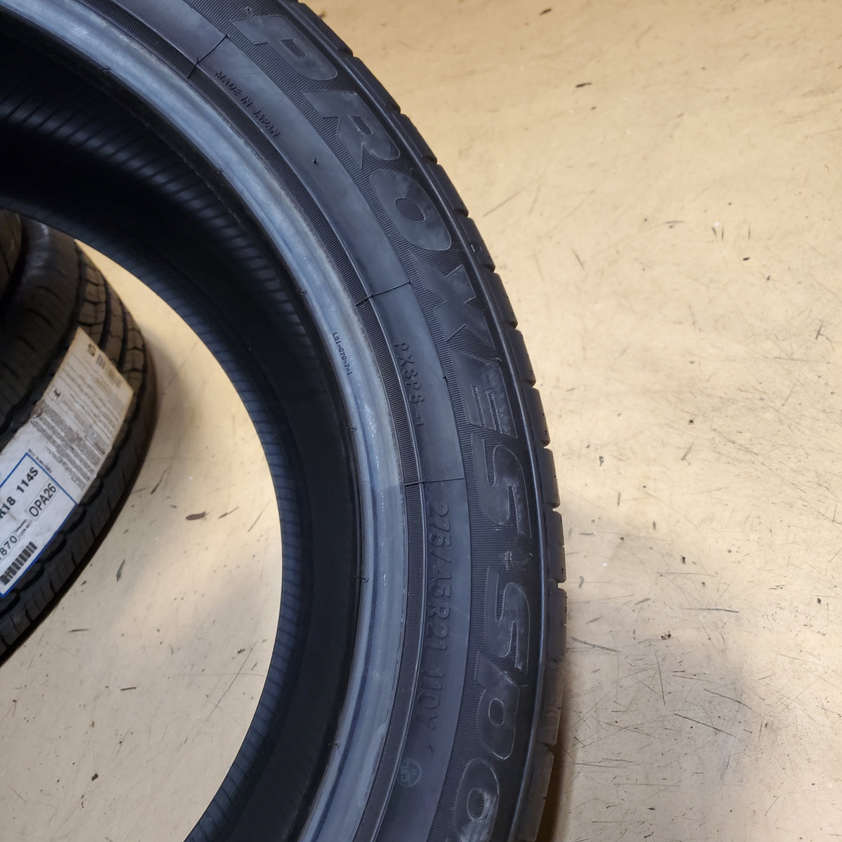 TOYO PROXES SPORT P 275 45 21 110Y XL UHP SUMMER TIRE 134520