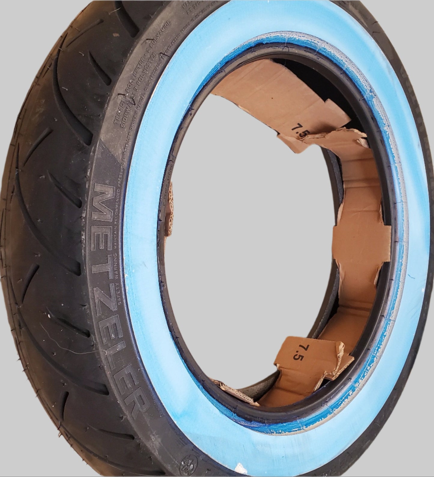 METZELER ME888 MARATHON ULTRA 140 90 16 77H REAR MOTORCYCLE WHITEWALL 2408900