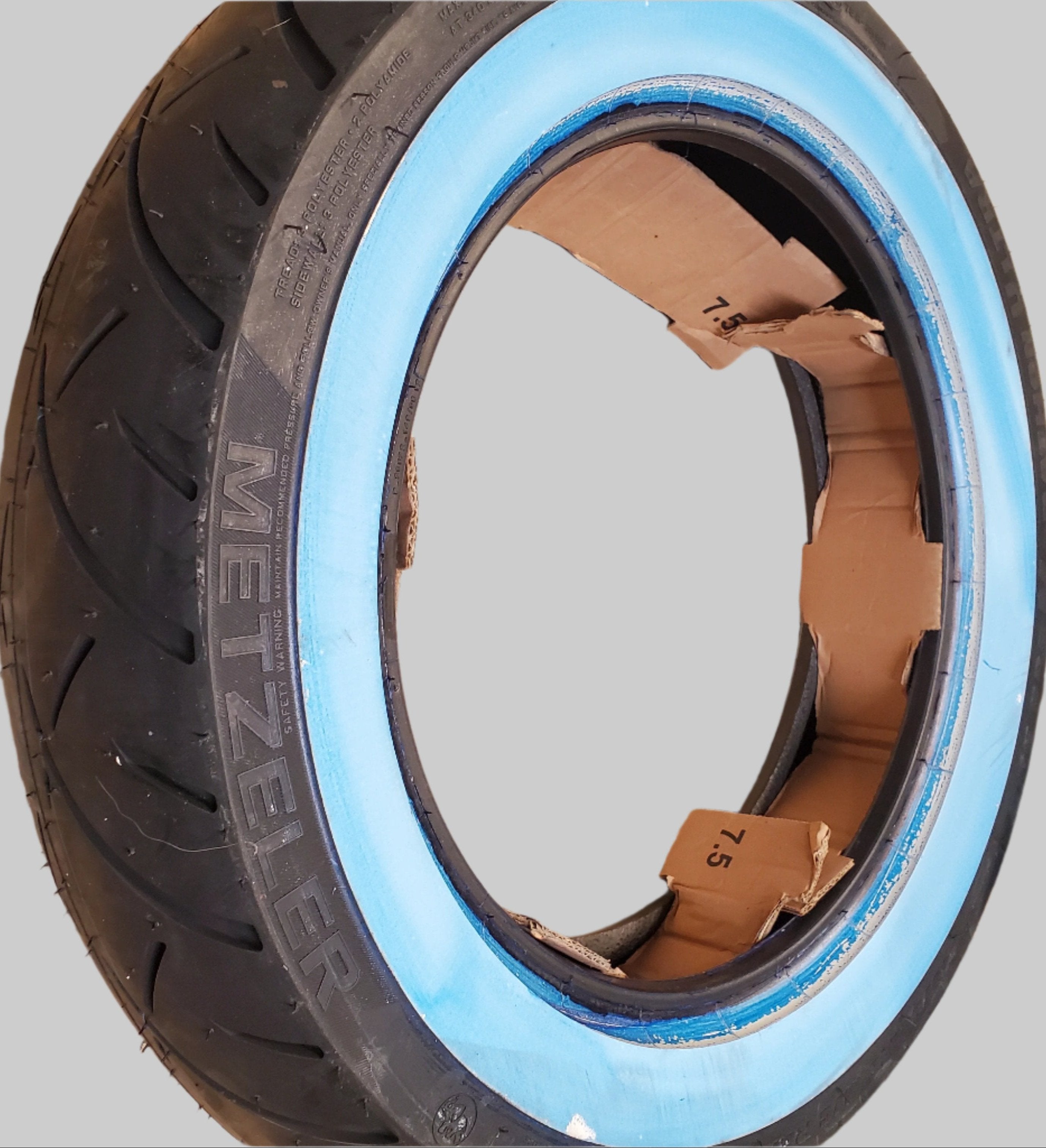 METZELER ME888 MARATHON ULTRA 140 90 16 77H REAR MOTORCYCLE WHITEWALL 2408900