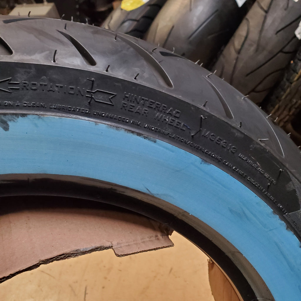 METZELER ME888 MARATHON ULTRA 140 90 16 77H REAR MOTORCYCLE WHITEWALL 2408900