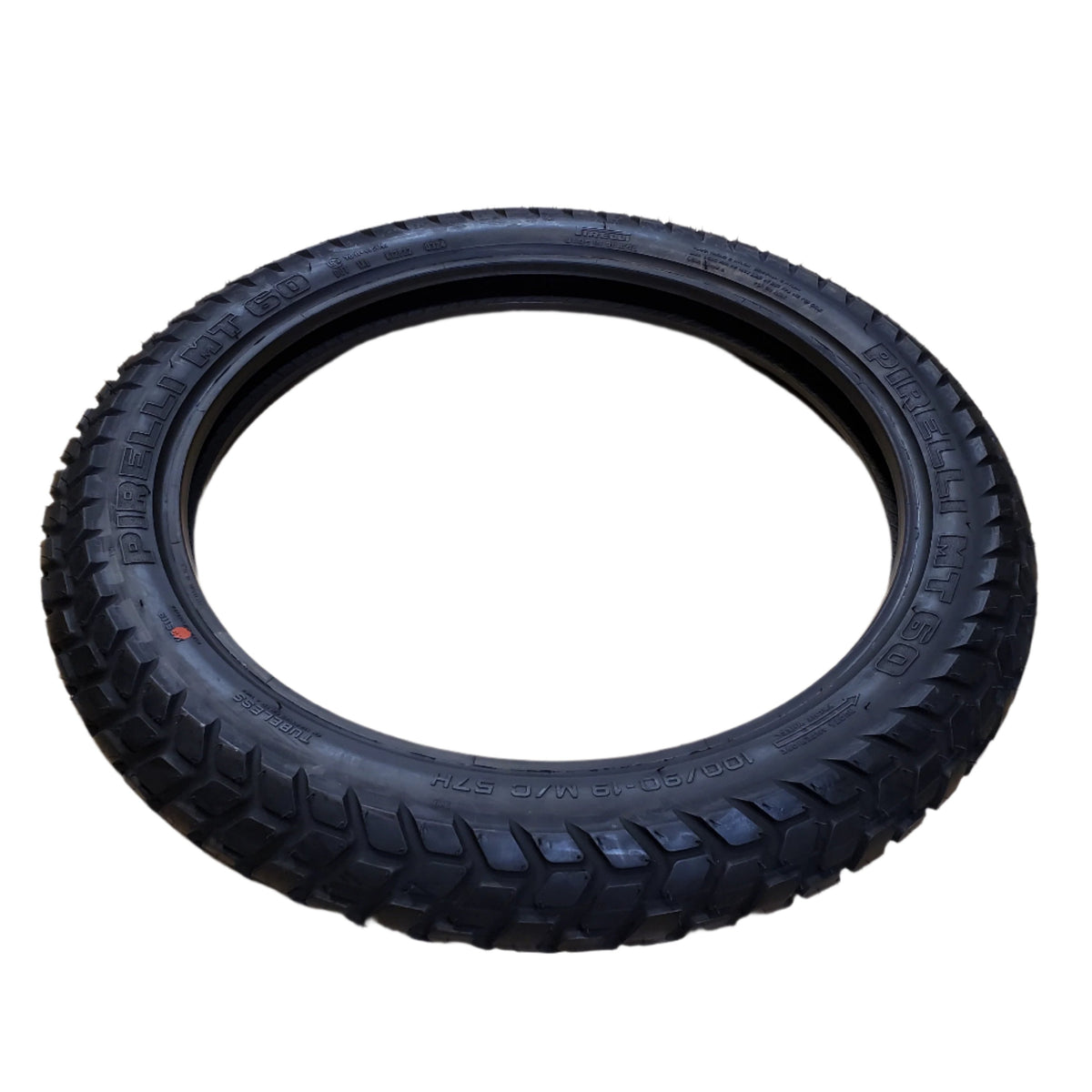 PIRELLI MT60 100 90 19 57H FRONT WHEEL MOTORCYCLE TIRE ‎282200