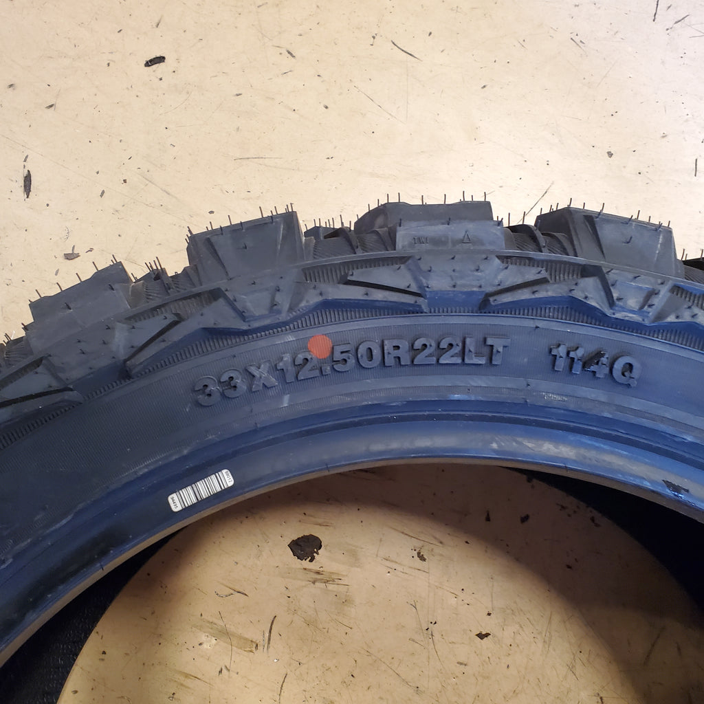 2 RADAR RENEGADE X BSW LT 33 12.5 22 114Q 12PLY MUD TERRAIN TIRE RACSTH0045