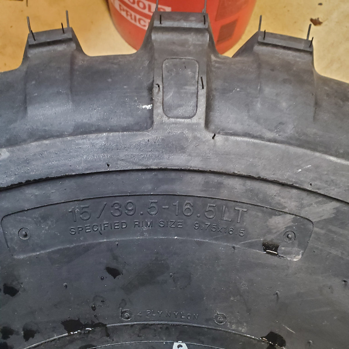 INTERCO SUPER SWAMPER BSW TSL/ATV 15 39.5 16.5 LT TRUCK TIRE SAMTSL64