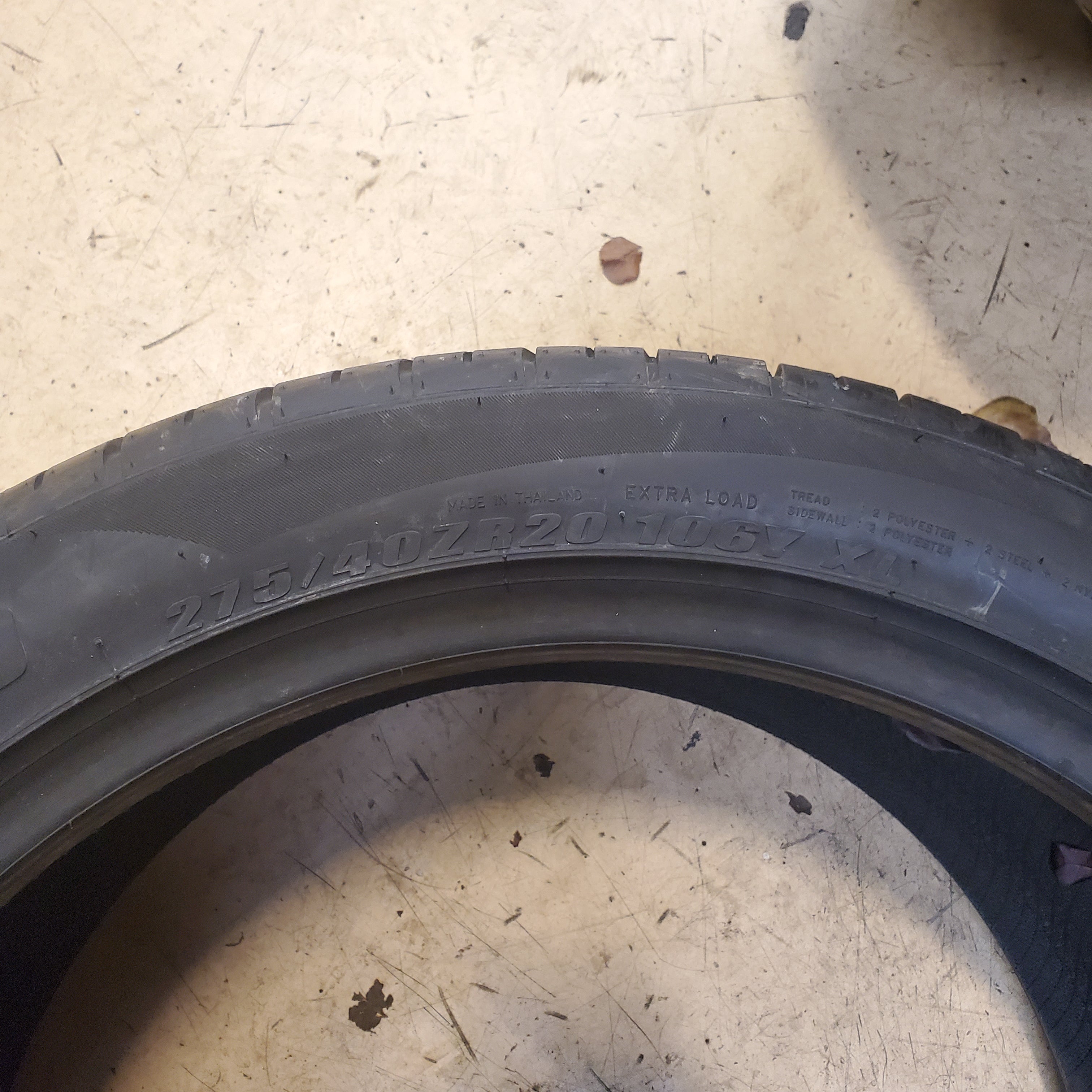 ATTURO AZ850 BSW 275 40 20 106Y XL UHP TRUCK TIRE AZ850FCJR2PA
